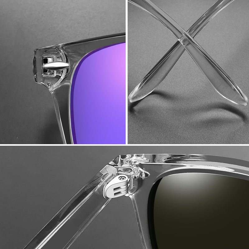 Joopin Square Sunglasses Polarized UV Protection Trendy Designer Sun Glasses Men Women - Image 5